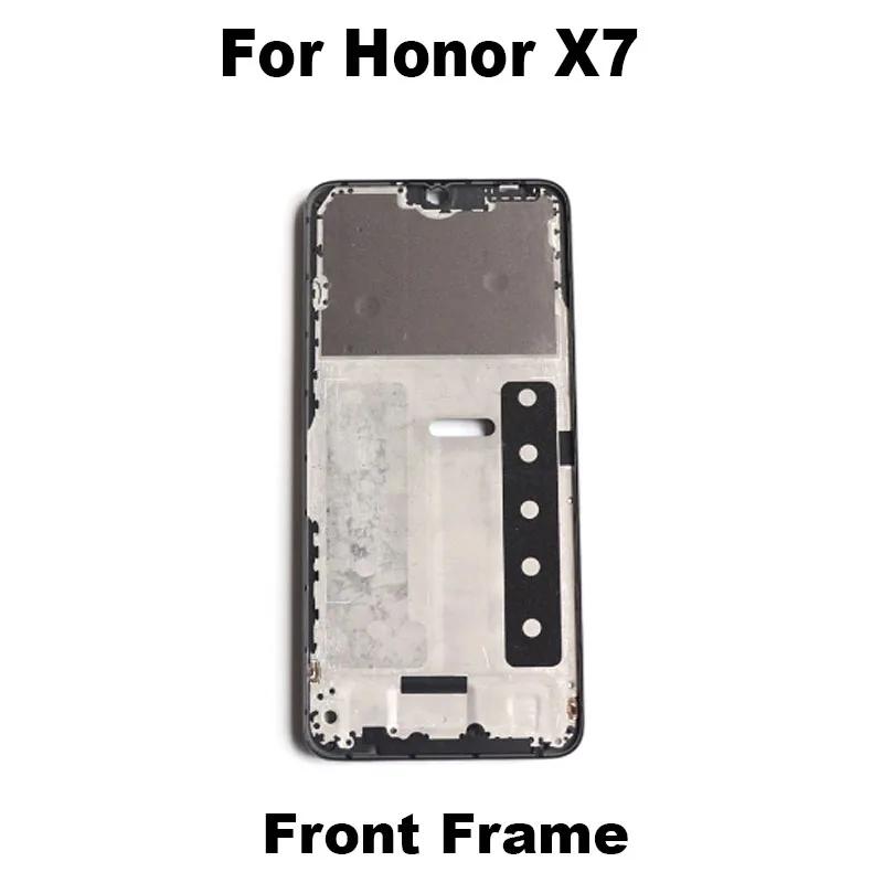 Middle Frame Front Bezel Back Lcd Housing Holder Rear Plate Chassis CMA-LX2 For Huawei Honor X7 Front