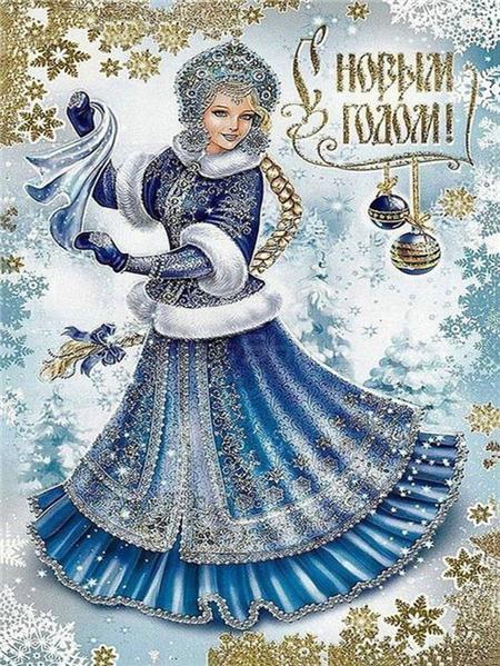 5d Diy Diamond Painting Mosaic Santa Claus Home Decor Embroidery Cross Stitch Father Frost Christmas Winter Wall Sticker