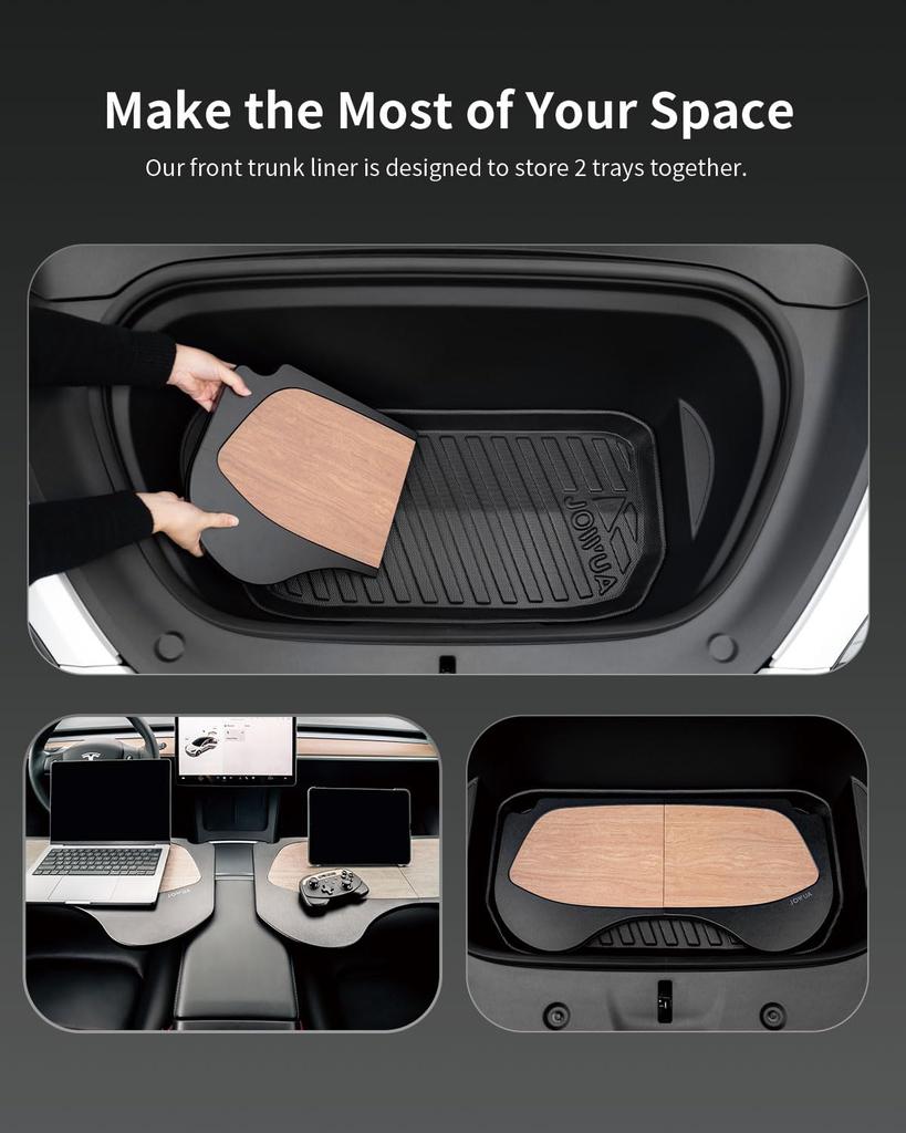 JOWUA Model Y Trunk Liner Drive Compatibility Not All-Weather (Right-Hand Guaranteed)