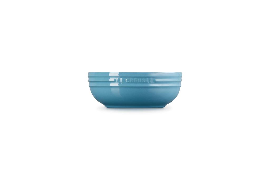 Le Creuset 13cm Deep Dish, Marine Blue, Heat and Cold Resistant, Microwave, Oven, and Dishwasher Safe [Official Japanese Product]