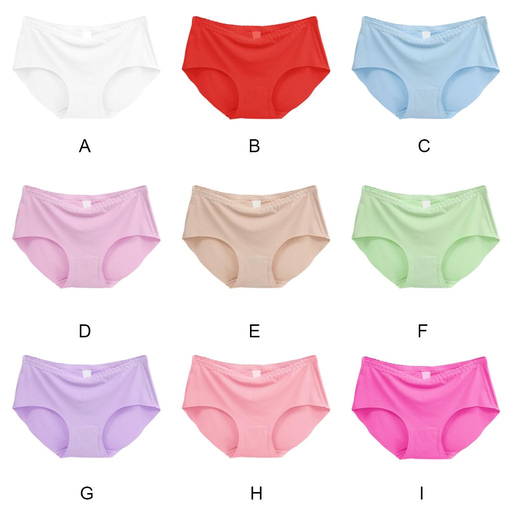 Women's Summer Breathable Stretchy Underwear Panties Briefs Knickers Underpants