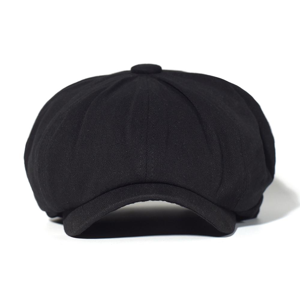 Vintage Newsboy Cap Cotton Men Woman Fashion Hat Solid Soft Gatsby Retro Driver Flat Caps Spring Autumn Casual Beret Cap