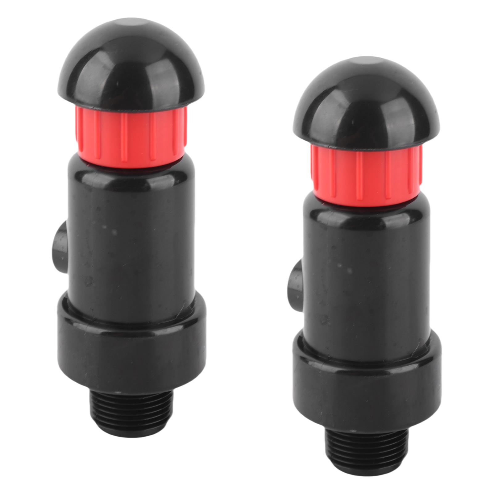 

2Pcs Irrigation Exhaust Valve External Thread G3 4 Easy Use Good Sealing Automatic Intake Valve