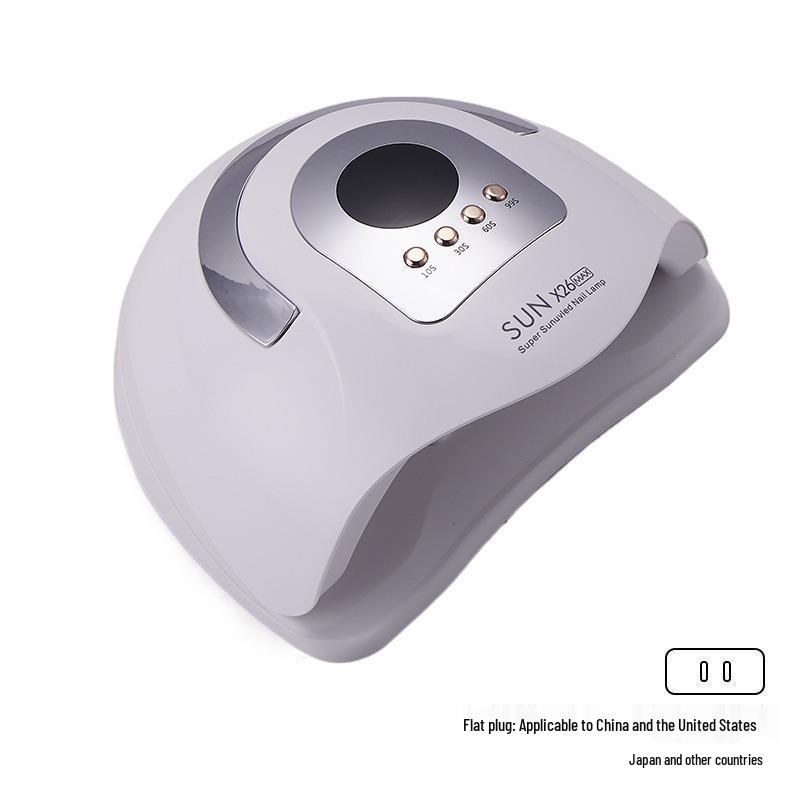 High Power 380W Gel Nail Lamp - 81 UV/LED Fast-Drying Manicure Dryer