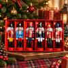 Wooden Painted Nutcracker Soldier Set of 6