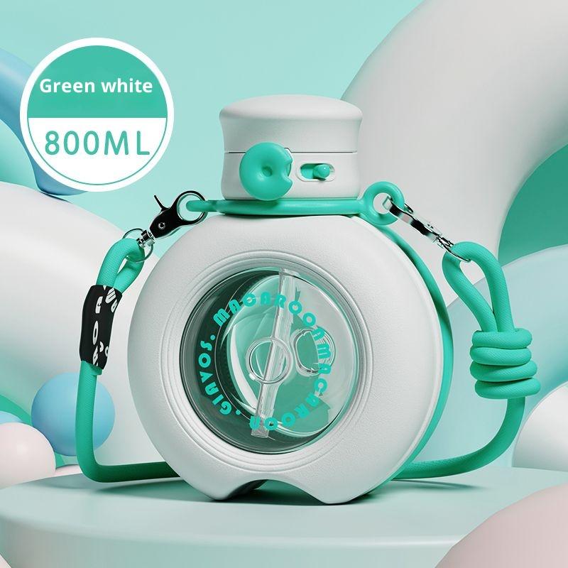 

Школьный портативный чайник Gianxi с высокой термостойкостью и большой вместимостью, с пластиковой кружкой «пузатик» для лета