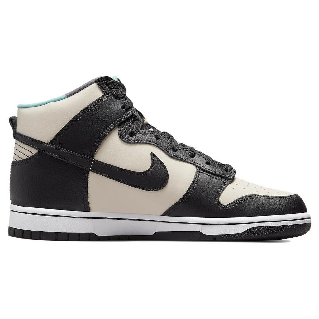 Nike Dunk High EMB Colorful Courts Men Sneakers White Pearl-White Washed-Teal DO9455-200
