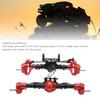 RC Axle Kit Front Rear CNC Differential Locking   Axles Set for   SCX10 I II III 90046 90047 1Celsius10 RC Car