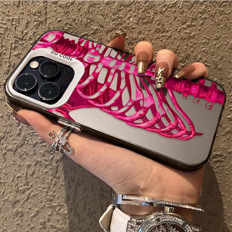 Rózsaszín Zöld Koponya Telefontok Xiaomi POCO X7 X6 X5 X3 NFC F7 Ultra F6 F5 Pro F4 F3 GT M5S C65 C75 M3 M4 M5S M6 Pro 4G 5G-hez Tok