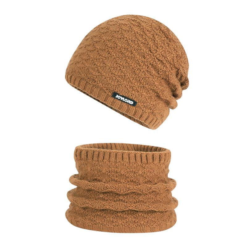 Winter Knit Beanie and Neck Warmer Set Warm Slouchy Hat Scarf for Men Women Cold Weather