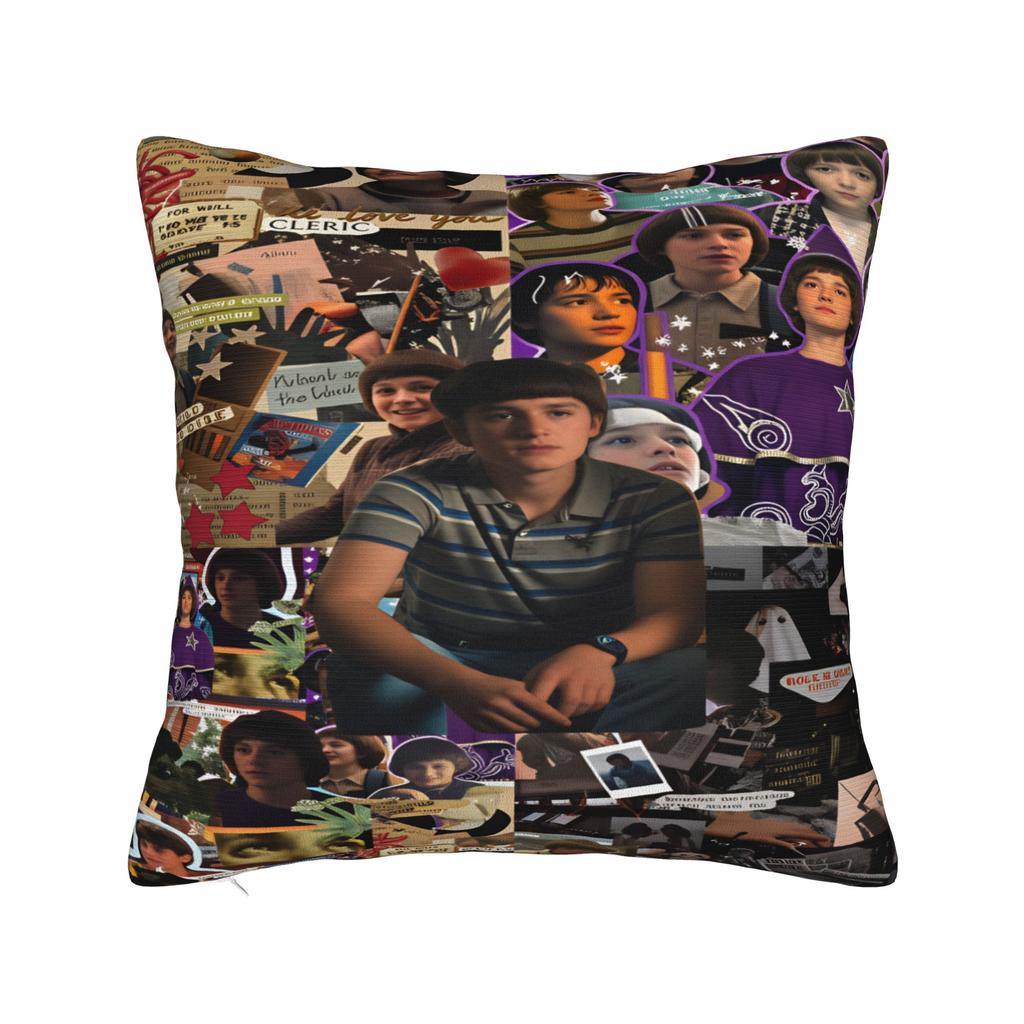 Housse de coussin Will Byers Housse de coussin confortable Pour Fête de Mariage Décoration de Maison Housse de coussin Originale
