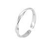 Twisted Wire Ring for Men and Women Minimalist Cold Premium Möbius Band