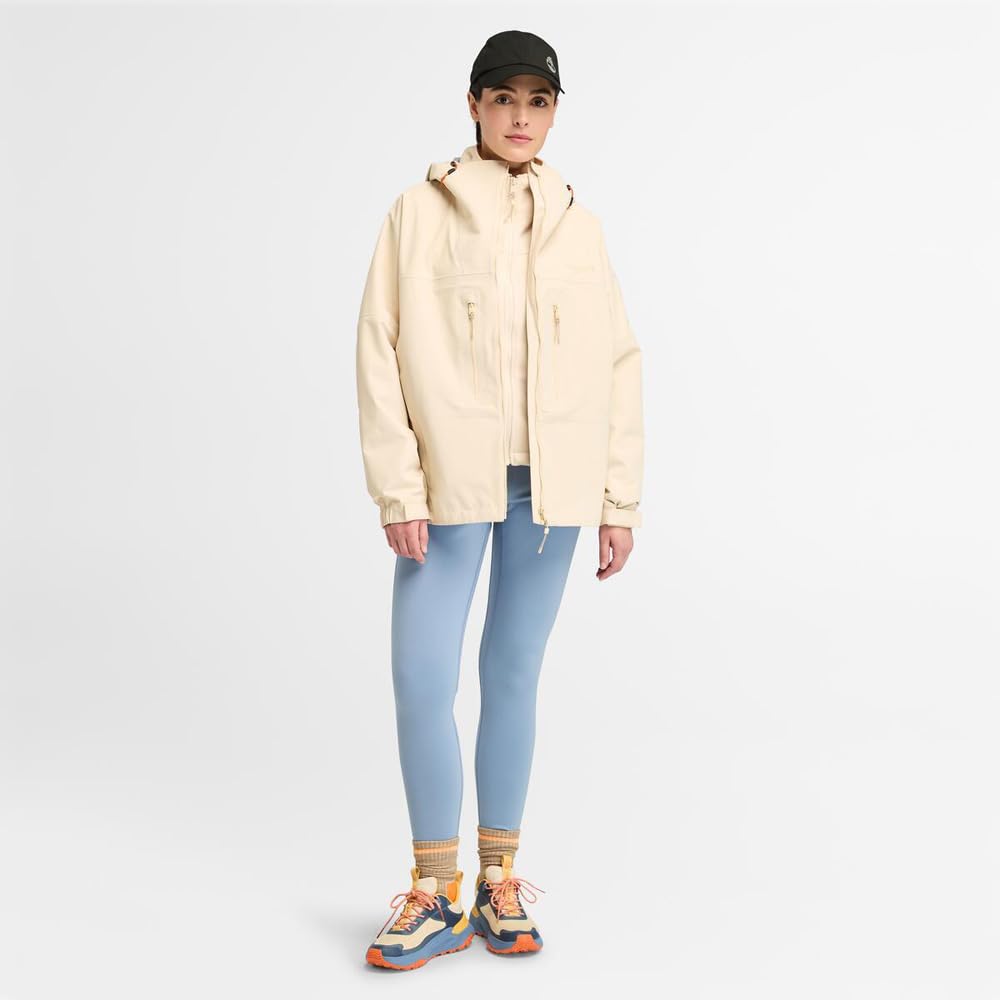 Timberland Women's Polartec® Full-Zip Fleece, Angora, Size S (TB0A5ZF7EFL1)