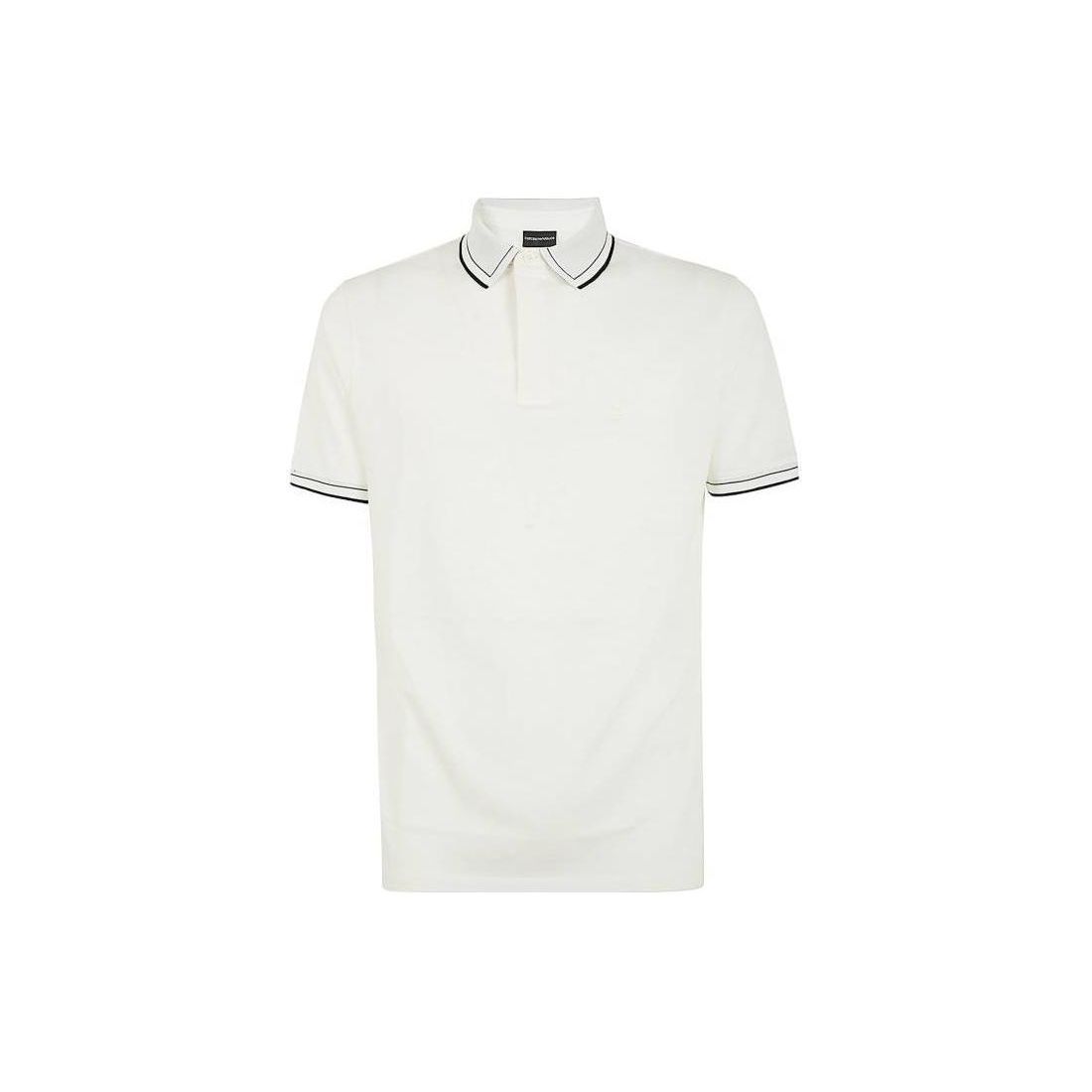 Мужская половая рубашка Emporio Armani в полоску tops Белый 3D1FM6-1JTKZ-0101 M