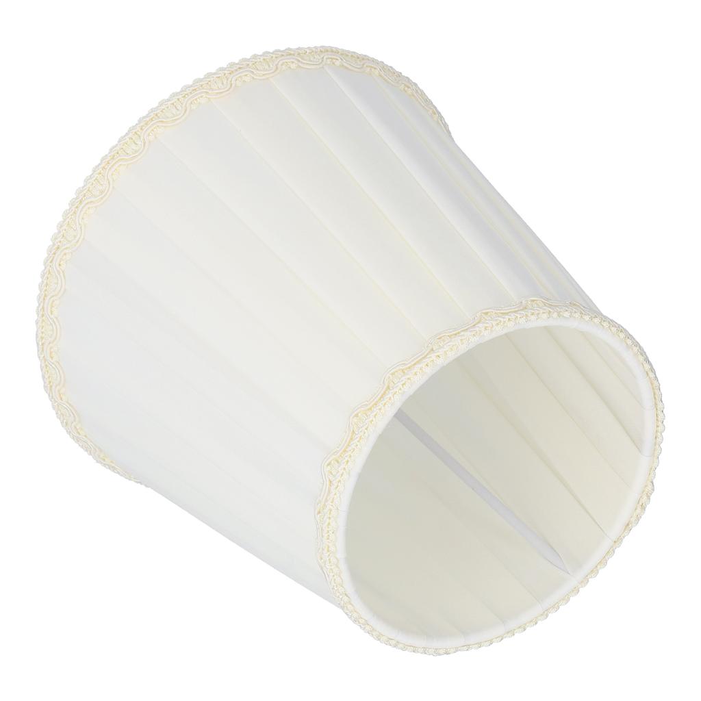 6Pcs Fabric Lamp Shade E14 Chandelier Clip On Lamp Shade for Home Living Room Bedroom