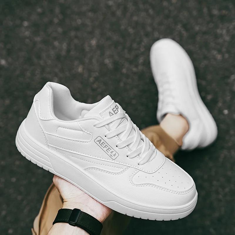 Men Running Shoes Ourdoor Jogging Trekking White Women Sneakers Athletic Shoes Comfortable Light Soft White Sneakers