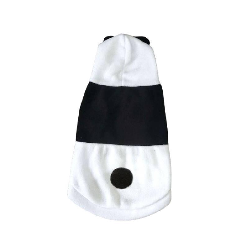 

Dog Clothes Pets Costume Clothing Fleece Ear Hoodie Panda Pullover Coat Outwear XL