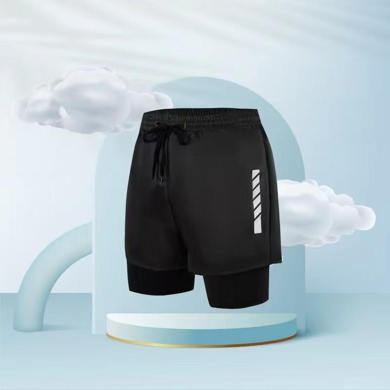 

Men s Plus Size Loose Double Layer Swim Trunks with Sun Protection XXXL