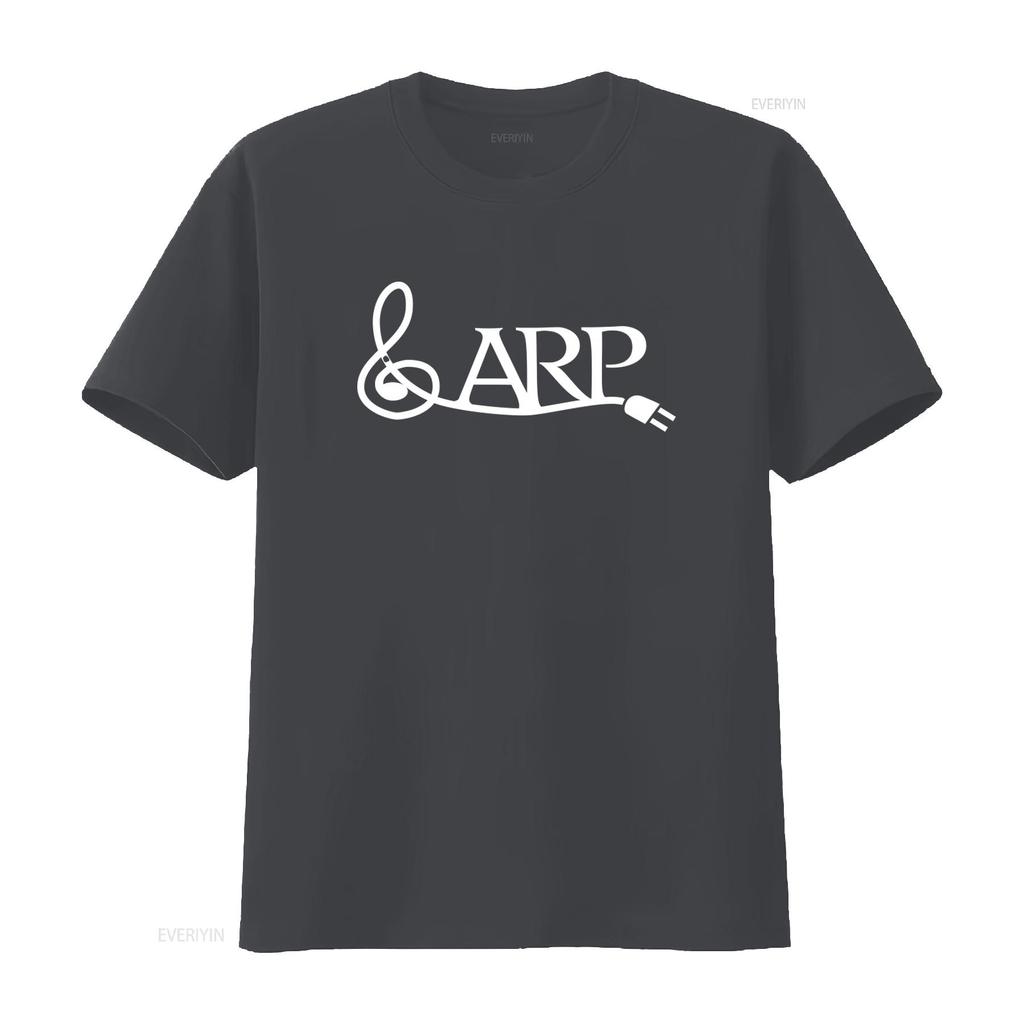 ARP Instruments T Shirt 100 Cotton Retro Analog Synthesiser Design Music Tech vintage Washed Versatile Stretched fashion Soft