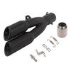 Dual Outlet Exhaust Tailpipe for CBR300, Yamaha R3/R25, Kawasaki Ninja 250 Motorcycle