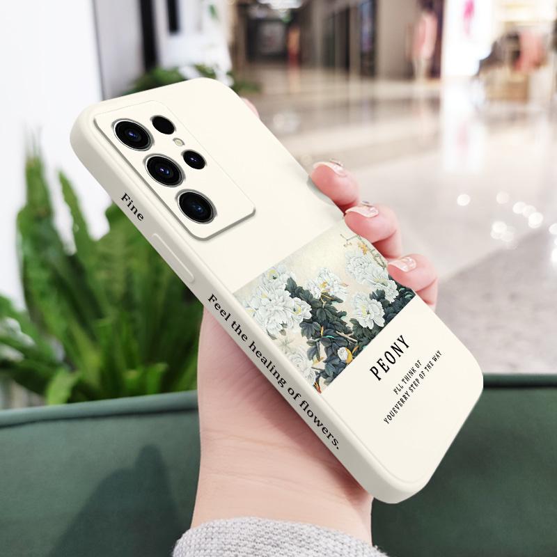 

Adventure Flower Phone Case For Samsung Galaxy S25 FE S24 S23 S22 S21 S20 S10 S10E Ultra Plus Note 20 Ultra 10 Plus Cover Galaxy S25 FE