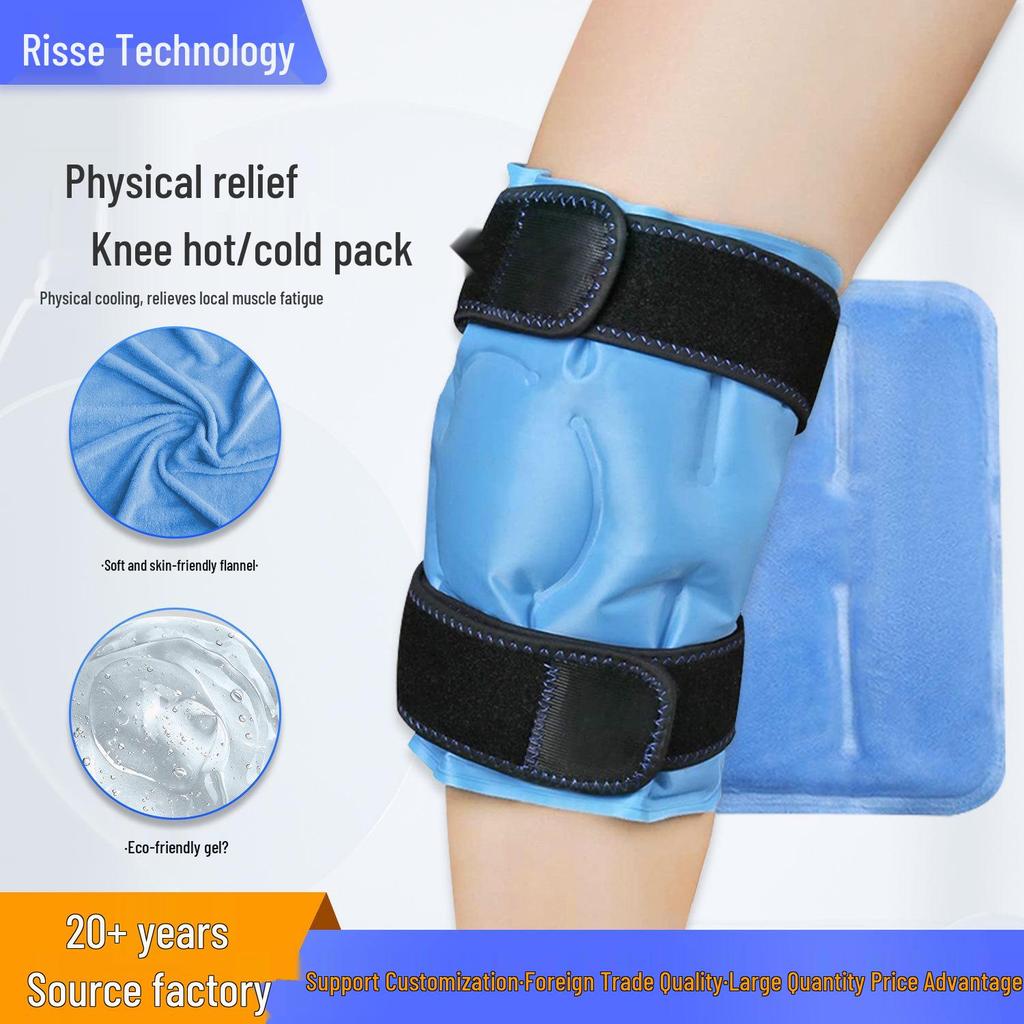 Adjustable Hot & Cold Knee Ice Pack with Nylon Strap