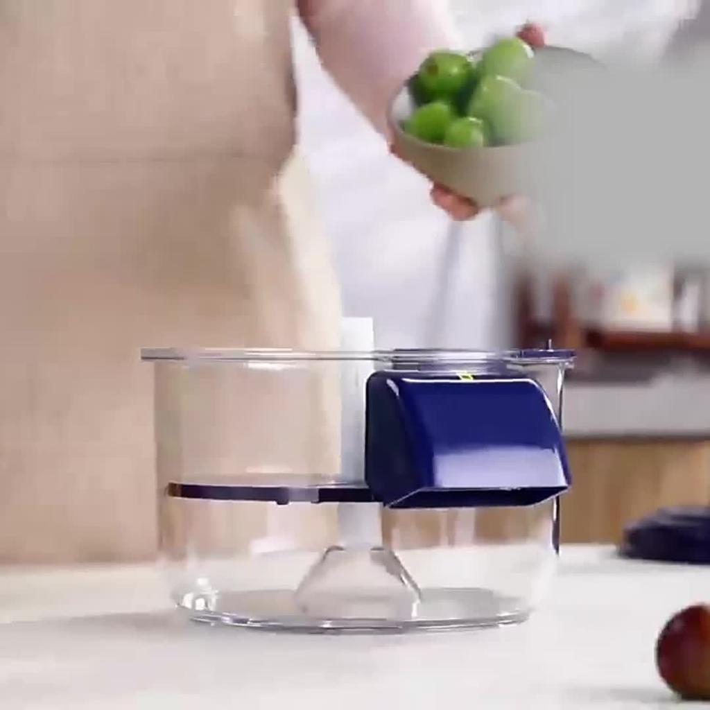 Rechargeable Electric Grape Peeler, Tomato and Garlic Slicer , Automatic Fruit , Vegetable Cutter for Kitchens, Commercial Milk Tea Shops