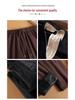 2025 New Style High Waist Slimming Winter Down Pants for Women: Thickened, Straight Leg, Warm Pants for Middle-Aged and Elderly
