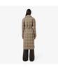Lacoste Women'S Relaxed Fit Check Trench Coat Bf8410-55N Aim
