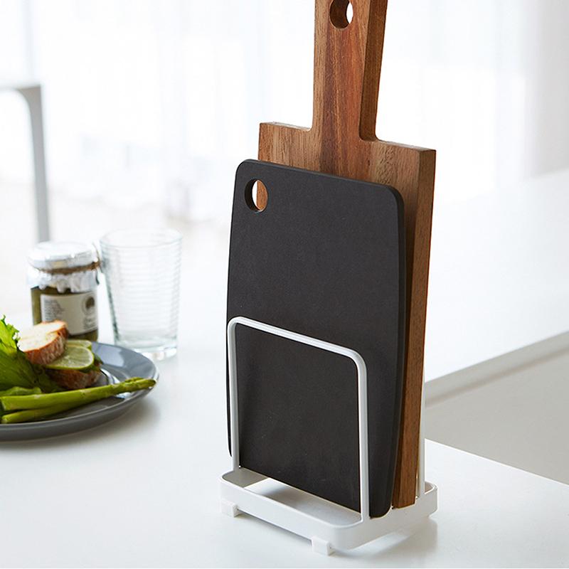 Cutting Board Organizer Layered Cutting Board Rack Vertical Sorting And Storage Drainage Tray Cutting Board Rack