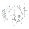 100Pcs Fretboard Dots Natural Abalone Shell Bright Color Round Guitar Inlay Dots for Ukulele Banjo
