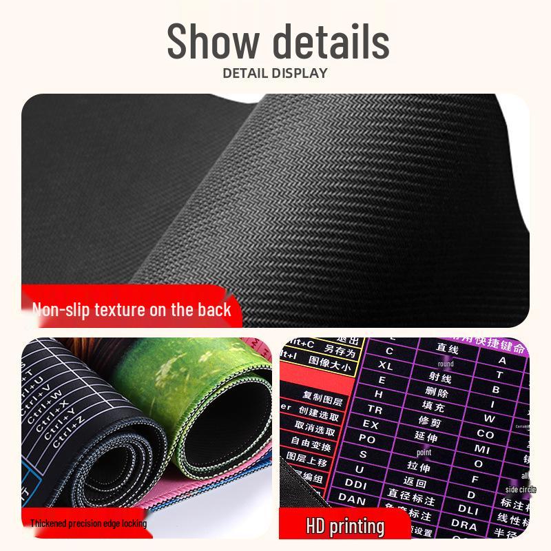 Popular E-sports Creative Pattern Ultra-large Anti-slip Mouse Pad - Hot Selling Desk Pad