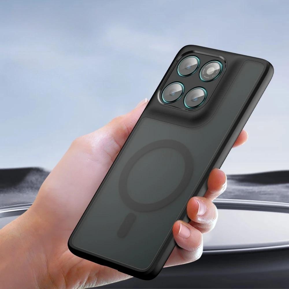 Shockproof Magnetic Case for Motorola Moto G86 Power G56 G96 Magsafe Wireless Charging Matte Hard Back Cover Funda