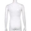 2022 European and American Women's Bodysuit Tight-fitting Thin Low-necked Chest Type Sexy Solid Color Sling Jumpsuit