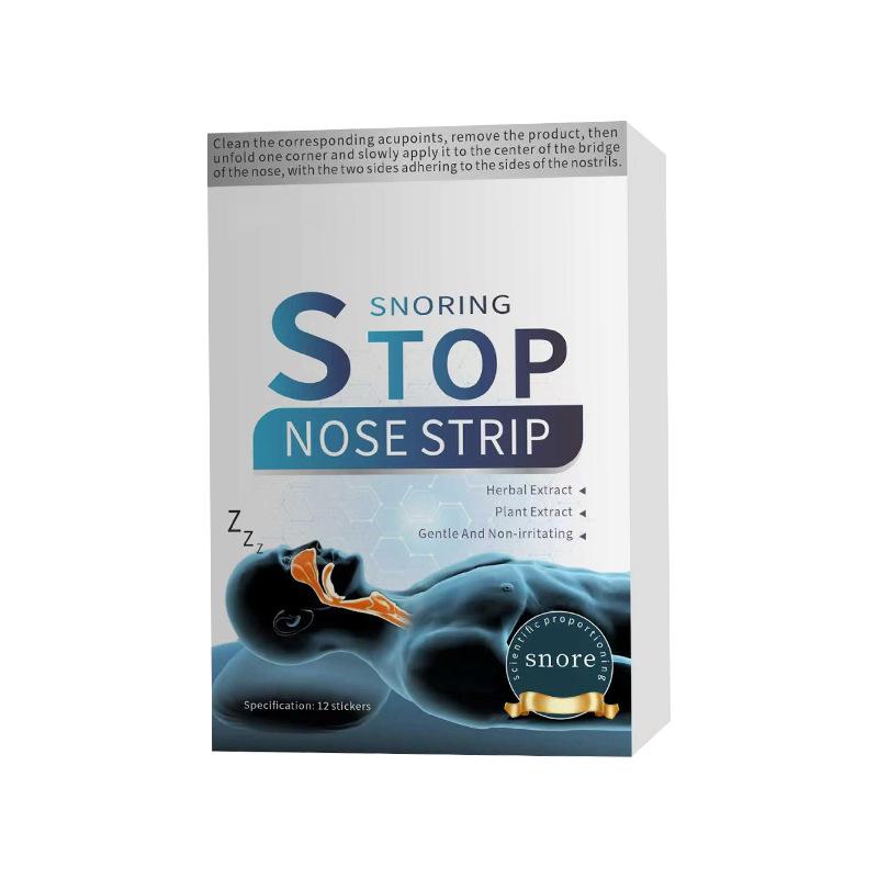 Mugwort Moxibustion Anti-Snoring Sleep Patches for Nasal Relief & Acupoint Therapy