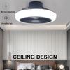 72W Modern Ceiling Fan with Lights 3 Colors LED Lamp 220V Chandelier Dimmable APP Remote Control Ceiling Light Fan