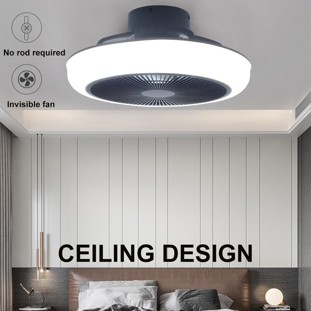 72W Modern Ceiling Fan with Lights 3 Colors LED Lamp 220V Chandelier Dimmable APP Remote Control Ceiling Light Fan