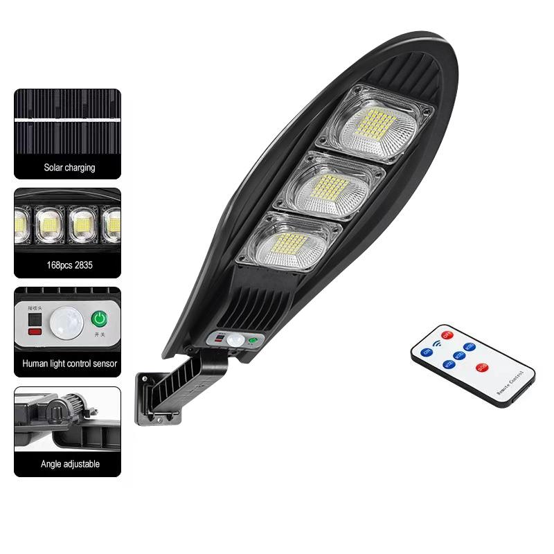 168LED Outdoor Solar Lights With Smart Motion Sensor Solar Street Lamp Waterproof Yard Garden Street Sunlights