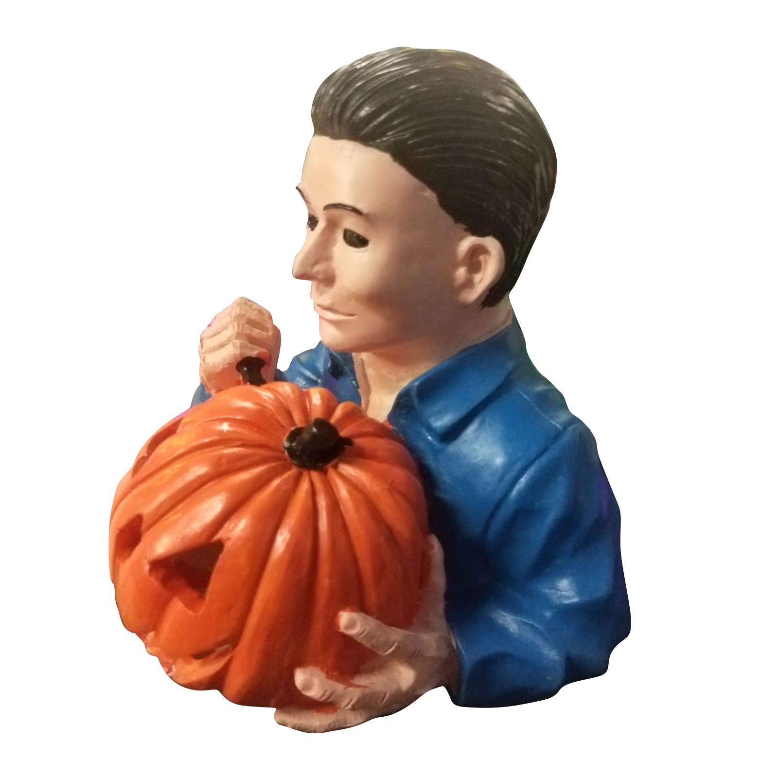 

Хэллоуин светодиодная подсветка светящаяся статуя фильма ужасов может светиться One Size