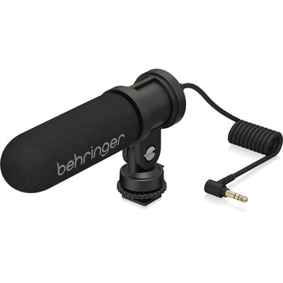 Behringer stereo kondenzátorový brokový mikrofon pro fotoaparáty Terminál MS metoda VIDEO MIC MS černá 3,5 mm