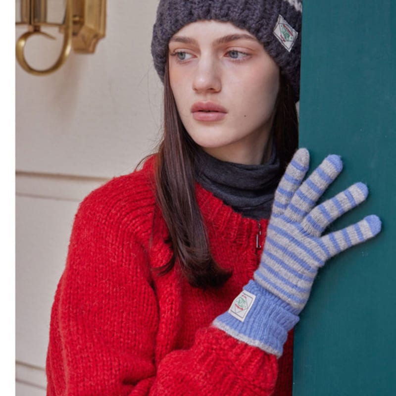 HAINT DAILY STRIPE GLOVES_4COLORS