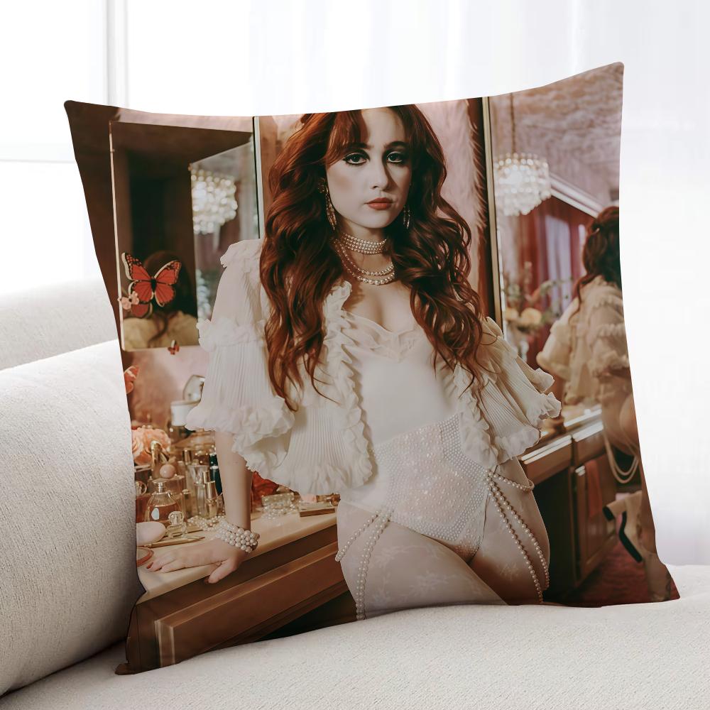 cushion cover Home Bedding Sofa living Room pillowcase Simple Soft Skin Cushion CChappell Singer Hot Cover RRoan Party Gift