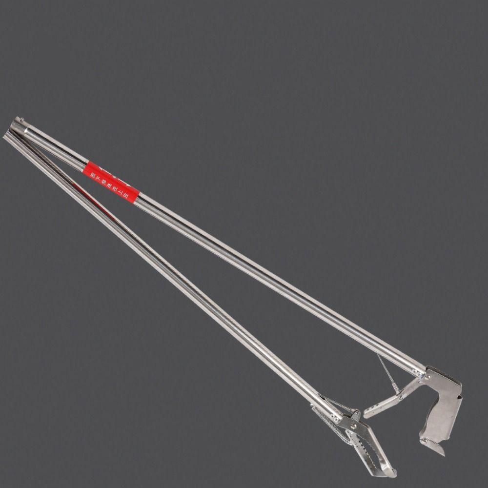 Stainless Steel Snake Tong Handling Hook Reptile Pole Grabber Litter Clamp Clips  Handling Tool