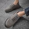 Fashion Black casual men's shoes Quality genuine leather Outdoor daily street walking  Daily comfortable young Men's sports shoes Hot