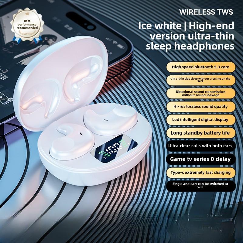 New Side Sleep Bluetooth Headphones TWS Wireless Mini Sports Running Headphones