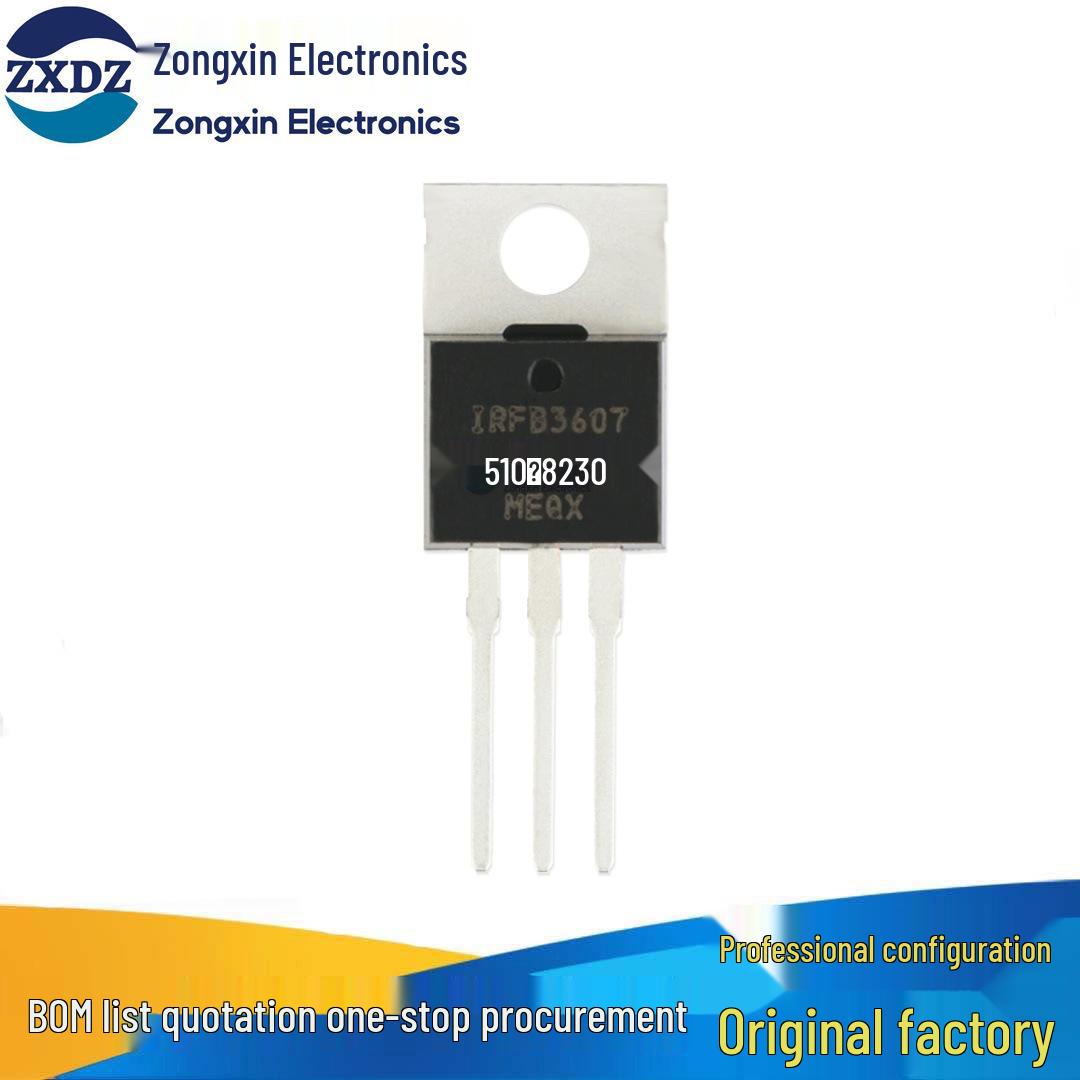 

IRFB3607PBF TO-220 MOSFET з N-каналом 75В/80А, для наскрізного монтажу