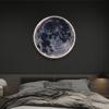 Moon Wall Lamp Aisle Corridor Mural Art Sconce Foyer Hallway Gallery Background Decoration Kid Bedroom Bedside Led Celing Light