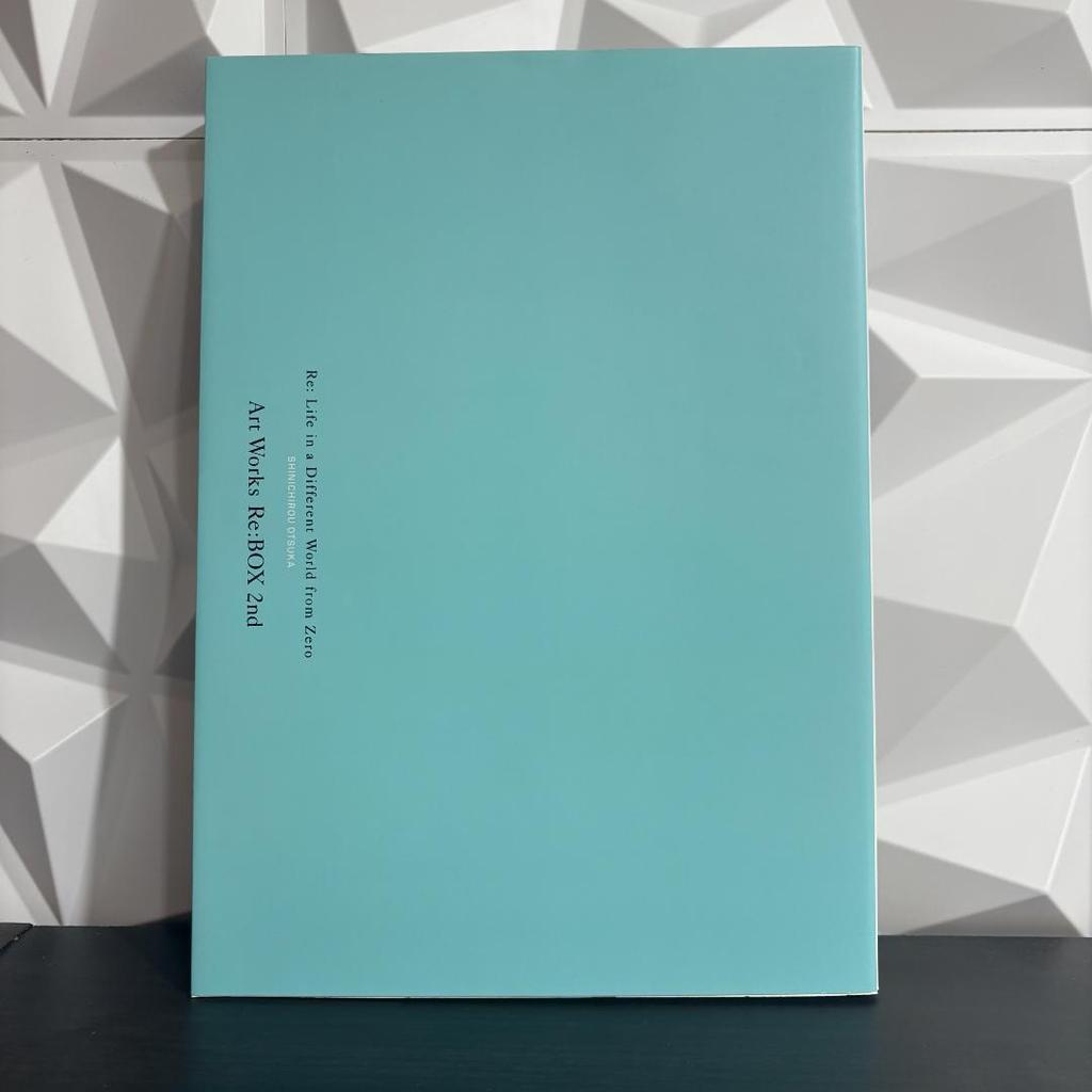 [USED] Re:Zero Shinichiro Otsuka Art Works Re:BOX 1 & 2 Set with Novel and Art Book
