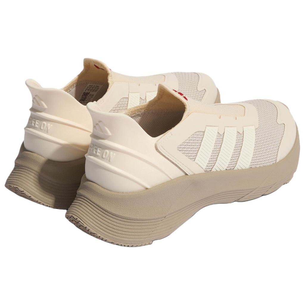 Adidas Gene Revive Minimalist Comfortable Non-Slip Wear-Resistant Low-Top Running Shoes Unisex Running Shoes Beige JQ7581