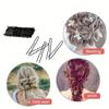 50PCS U-Shaped Hair Pins Thickened 5cm Hair Clips for Hair Styling Bridal Hair Accessories Salon Hairpins for Bun and Updo Hairstyles